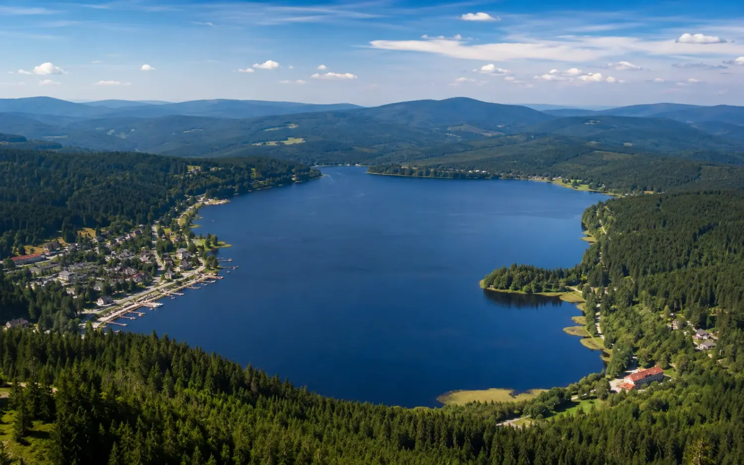 Titisee aus der Luft